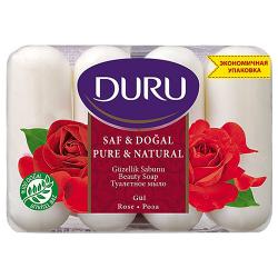 DURU SABUN SAF VE DOGAL GUL 4*70GR