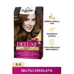 PALETTE DELUXE 5-5 ALTIN PARILTILI CIKOLATA